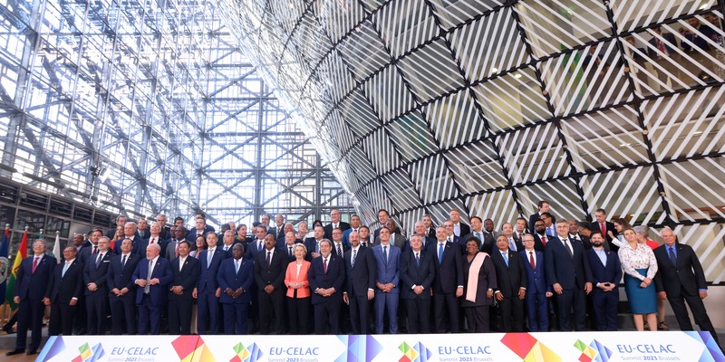 Díaz-Canel en Bruselas para participar en la III Cumbre CELAC-UE