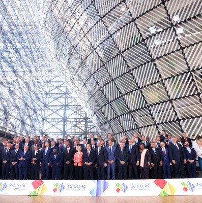 Díaz-Canel en Bruselas para participar en la III Cumbre CELAC-UE