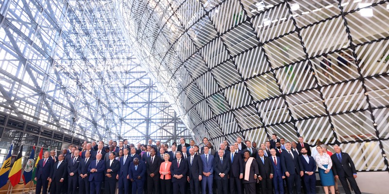 Díaz-Canel en Bruselas para participar en la III Cumbre CELAC-UE