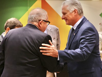 Díaz-Canel en Bruselas para participar en la III Cumbre CELAC-UE