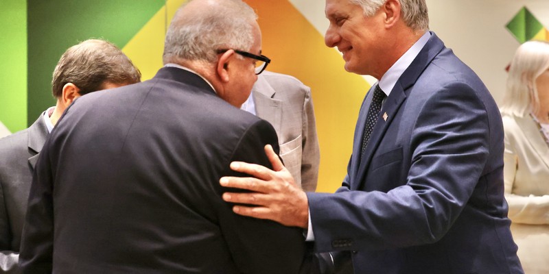 Díaz-Canel en Bruselas para participar en la III Cumbre CELAC-UE