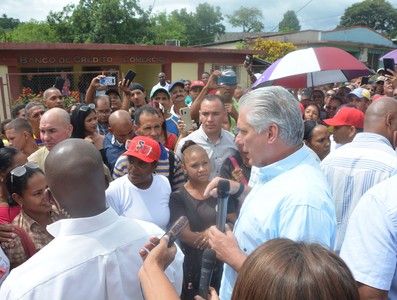 Visita a Yateras, Guantánamo