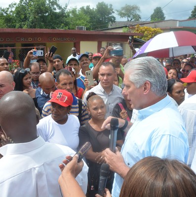 Visita a Yateras, Guantánamo