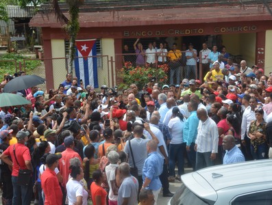Visita a Yateras, Guantánamo