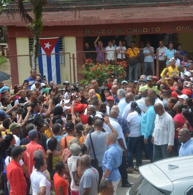 Visita a Yateras, Guantánamo