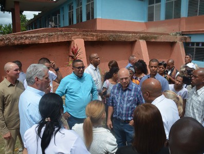 Visita a Yateras, Guantánamo