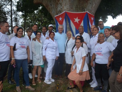 Visita a Yateras, Guantánamo