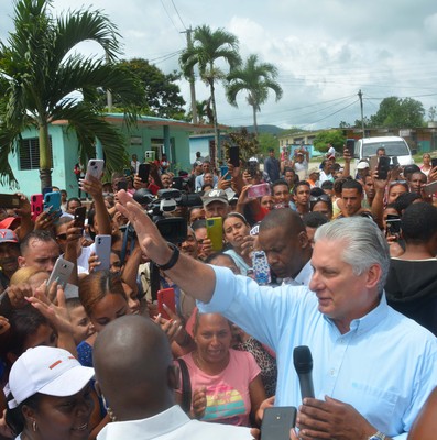 Visita a Yateras, Guantánamo