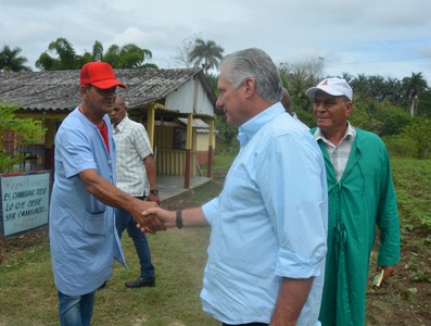 Visita a Yateras, Guantánamo