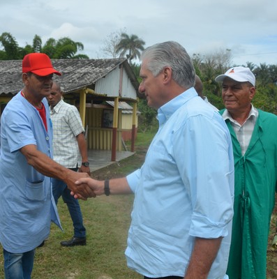 Visita a Yateras, Guantánamo