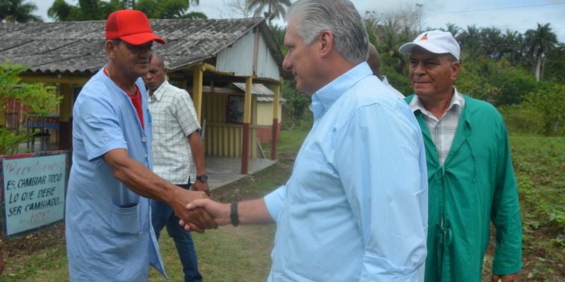 Visita a Yateras, Guantánamo