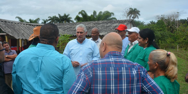Visita a Yateras, Guantánamo