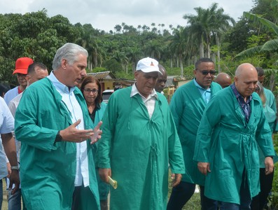 Visita a Yateras, Guantánamo