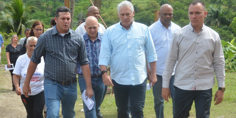 Visita a Yateras, Guantánamo