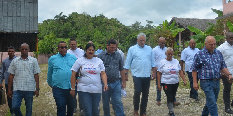 Visita a Yateras, Guantánamo