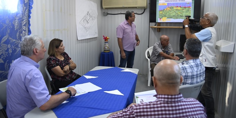 Visita a Santa Cruz del Norte, Mayabeque