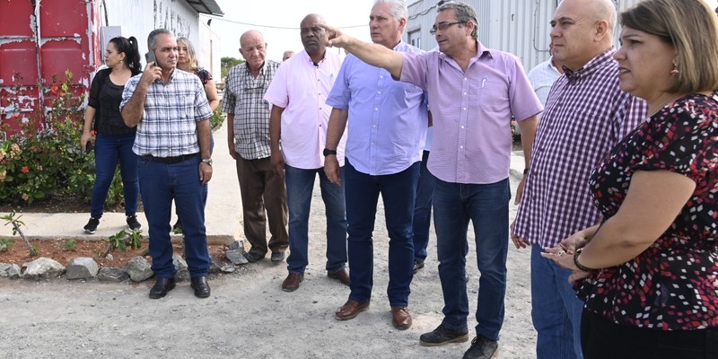 Visita a Santa Cruz del Norte, Mayabeque