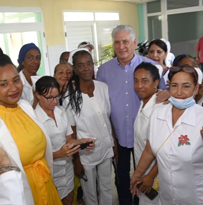 Visita a Santa Cruz del Norte, Mayabeque
