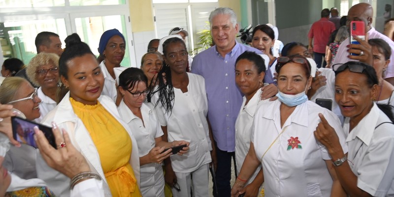 Visita a Santa Cruz del Norte, Mayabeque