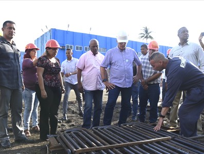 Visita a Santa Cruz del Norte, Mayabeque