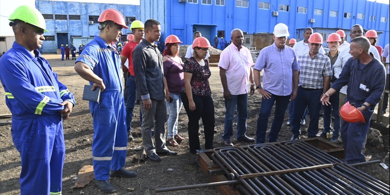 Visita a Santa Cruz del Norte, Mayabeque