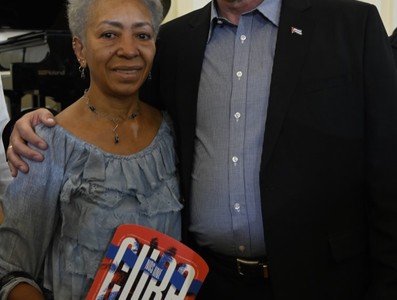 Encuentro con emigrados cubanos en NY