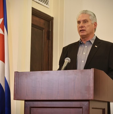 Encuentro con emigrados cubanos en NY