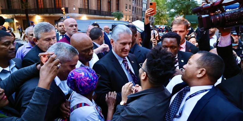 Solidaridad con Cuba en NY