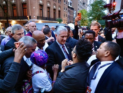 Solidaridad con Cuba en NY