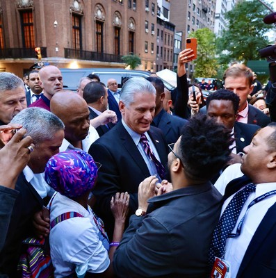 Solidaridad con Cuba en NY