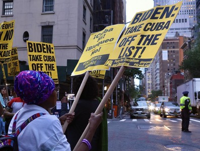 Solidaridad con Cuba en NY