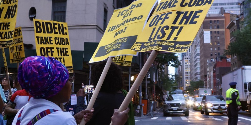Solidaridad con Cuba en NY