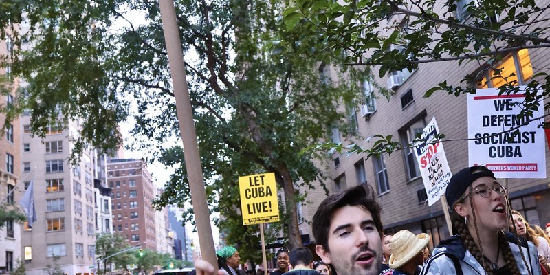 Solidaridad con Cuba en NY