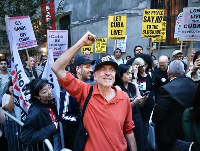 Solidaridad con Cuba en NY