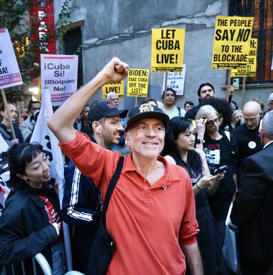 Solidaridad con Cuba en NY