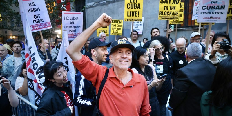 Solidaridad con Cuba en NY