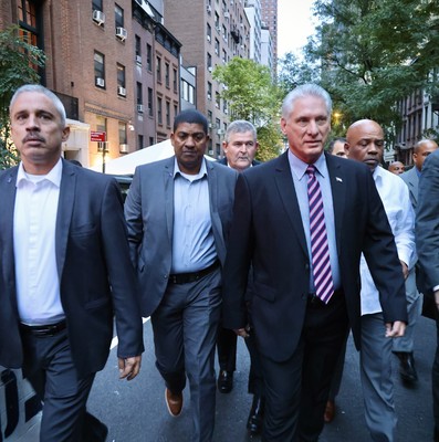 Solidaridad con Cuba en NY