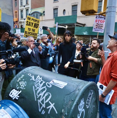 Solidaridad con Cuba en NY