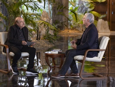 Entrevista concedida a Ignacio Ramonet, catedrático y periodista español