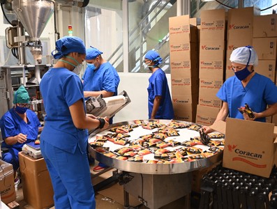 Visita del Presidente a entidades productivas en los municipios de Cotorro y Habana del Este