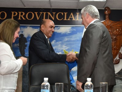 Toma de Posesión Gobernador y Vicegobernador en Villa Clara y recorrido por la ciudad