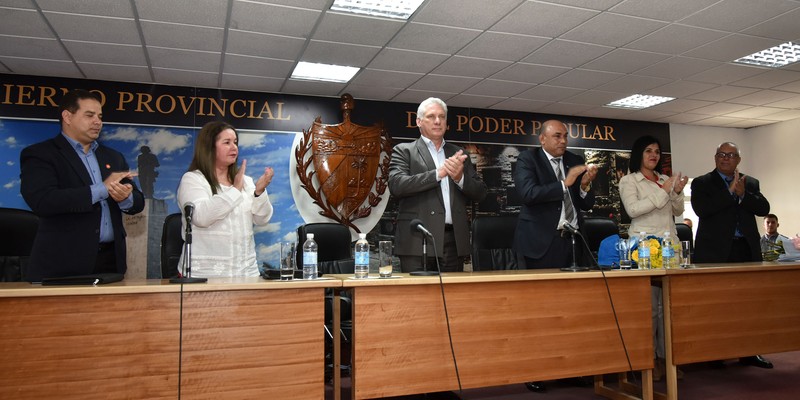 Toma de Posesión Gobernador y Vicegobernador en Villa Clara y recorrido por la ciudad