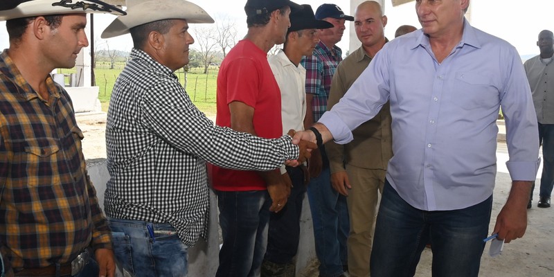 Visita a Yaguajay, Sancti Spíritus