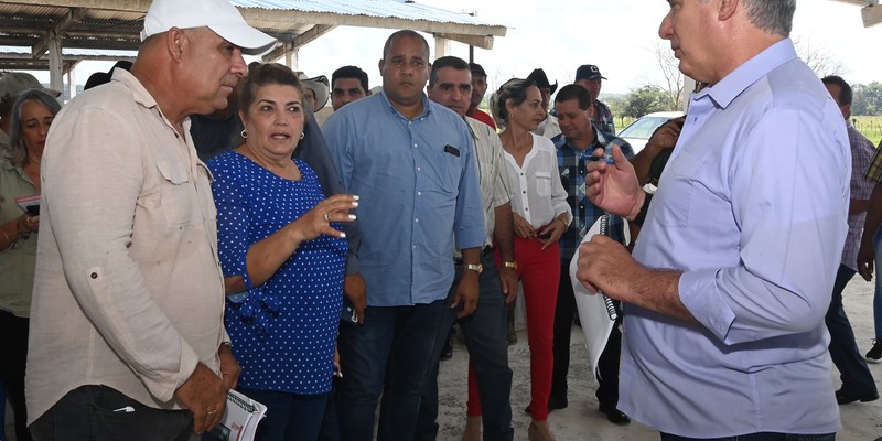 Visita a Yaguajay, Sancti Spíritus