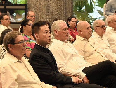 China y Cuba están unidas en un camino común de lucha revolucionaria para conquistar la plena independencia y soberanía