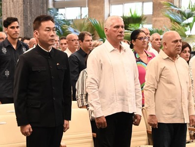 China y Cuba están unidas en un camino común de lucha revolucionaria para conquistar la plena independencia y soberanía