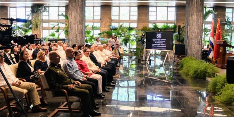 China y Cuba están unidas en un camino común de lucha revolucionaria para conquistar la plena independencia y soberanía