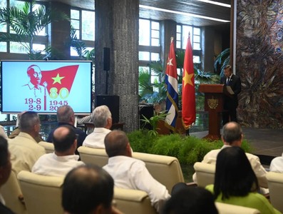 Cuba celebra el aniversario 80 de que Vietnam haya estrenado una Era