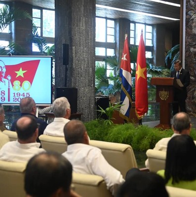 Cuba celebra el aniversario 80 de que Vietnam haya estrenado una Era