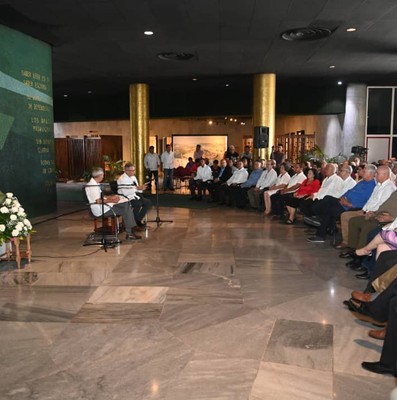 Asistió Díaz-Canel a conmemoración por el Centenario del primer Partido Comunista de Cuba